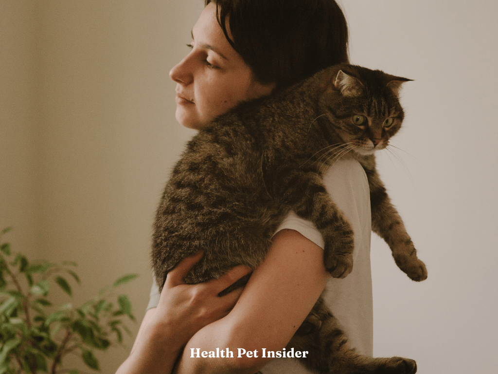 Happy cat owner