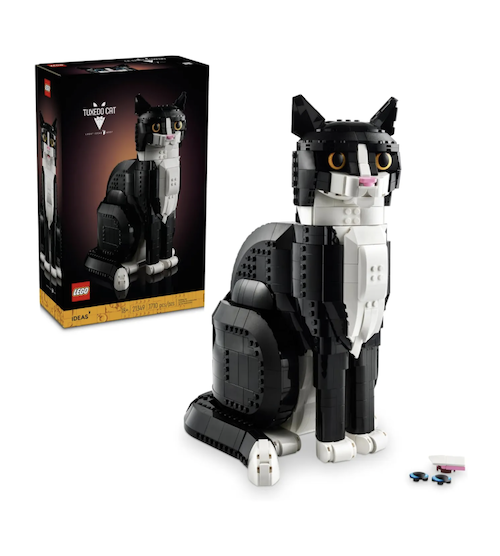 LEGO Ideas Tuxedo Cat Building Set
